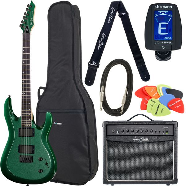 Harley Benton R-446 Green Metallic Set
